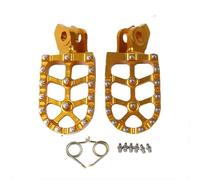 Estribos Para Moto Para Suzuki Para Tenere 660 Para XTZ XT660Z Para RMZ 450 250 Para RMX 450Z RM125 CNC Reposapiés Clavijas(Yellow)