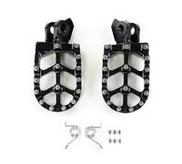 Estribos Para Moto Para Suzuki Para Tenere 660 Para XTZ XT660Z Para RMZ 450 250 Para RMX 450Z RM125 CNC Reposapiés Clavijas(Negro)
