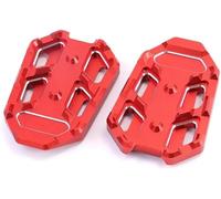 Estribos para moto Reposapiés delantero y trasero CNC para motocicleta Z900 Z900RS(Front pedal red)