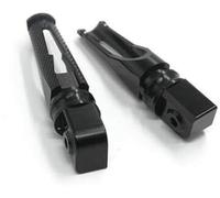 Estribos para moto Reposapiés traseros para S&uzuki GSR600 GSR750 GSX S1000(Negro)