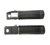 Estribos para motocicleta de carretera,Reposapiés Estriberas traseras Estriberas del pasajero | Reposapiés de acero para motocicleta, estriberas antideslizantes para carretera, estriberas universales