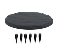 Estriones de jardín - Adoquines decorativos para exteriores con estacas, piedras duraderas para el camino para patio trasero, accesorios para patio, piscina y patio | caminos y paisajes