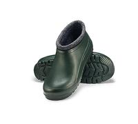 ESTRO Botas de Lluvia Hombre - Zuecos Hombre Invierno Zuecos Forrados Botas de Goma con Forro K042 (44 EU, Verde Oscuro)