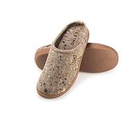 ESTRO Zapatillas Casa Hombre Cerradas - Pantuflas Hombre Fieltro Zapatillas de Casa Fieltro Babuchas Con Suela Goma DUO