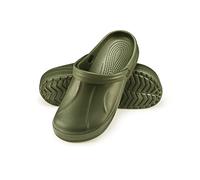 ESTRO Zapatillas Casa Hombre Verano - Zuecos de Trabajo Zapatillas Casa Verano Ligero Zuecos Sanitarios Hombre F06 (43, Verde)