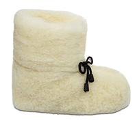 ESTRO Zapatillas Casa Mujer Invierno - Zapatillas De Casa Mujer Invierno De Lana Oveja Pantuflas Hombre B03 (36/37, Naturale)