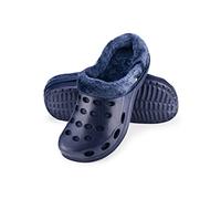 ESTRO Zapatillas Casa Mujer Invierno - Zuecos Hombre Invierno Zuecos de Goma Mujer Invierno A01 (37, Azul Oscuro)