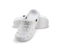 ESTRO Zuecos Mujer Verano Goma - Zuecos Sanitarios Mujer Unisexo Zapatillas Casa Verano Hombre Ligero A02 (37, Blanc)