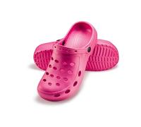 ESTRO Zuecos Mujer Verano Goma - Zuecos Sanitarios Mujer Unisexo Zapatillas Casa Verano Hombre Ligero A02 (40, Rosa)