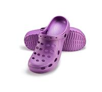 ESTRO Zuecos Mujer Verano Goma - Zuecos Sanitarios Mujer Unisexo Zapatillas Casa Verano Hombre Ligero A02 (36, Púrpura)