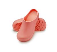 ESTRO Zuecos Sanitarios Mujer Cerrados - Cross Hombre Zuecos Mujer Sanitarios Zapatos de Cocina Hombre CC01 (40, Melocotón)