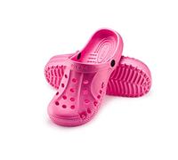 ESTRO Zuecos Sanitarios Mujer Goma - Unisexo Zapatillas Casa Verano Hombre Zuecos Mujer Goma Ligero A78 (37, Pink)