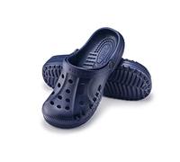 ESTRO Zuecos Sanitarios Mujer Goma - Unisexo Zapatillas Casa Verano Hombre Zuecos Mujer Goma Ligero A78 (45, Azul Oscuro)