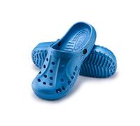 ESTRO Zuecos Sanitarios Mujer Goma - Unisexo Zapatillas Casa Verano Hombre Zuecos Mujer Goma Ligero A78 (38, Azul)