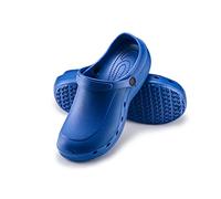 ESTRO Zuecos Sanitarios Mujer Goma - Unisexo Zapatillas Casa Verano Hombre Zuecos Mujer Goma Ligero F92 (36, Azul)