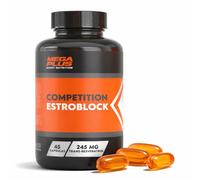 Estroblock Competition - Mega Plus - Regulador Hormonal Natural para hombre - Bloqueador de Estrógenos con Indole-3-Carbinol, Resveratrol y Capsimax® - Ideal Post Ciclo - 45 Cap (169015)