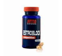 Estroblock Competition - Mega Plus - Regulador Hormonal Natural para hombre - Bloqueador de Estrógenos con Indole-3-Carbinol, Resveratrol y Capsimax® - Ideal Post Ciclo - 45 Cap (169015)