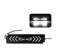 Estroboscópica LED 12V para Coche y para moto Estroboscópica | Operación estable, iluminación lateral clara, visión amplia, área del vehículo visible(White)