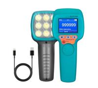 Estroboscopio digital LED DT100B, tacómetro de 60-999.999 RPM, probador de velocidad sin contacto for bomba de ventilador de motor Para motores, tornos.