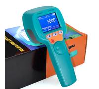 Estroboscopio LED Digital, Tacómetro Sin Contacto - 1500 LUX, Alta Precisión 0.001%, Mide 60-999,999 RPM/Hz, Luz Estroboscópica Ajustable, para Motor, Ventilador, HVAC, Pruebas de Velocidad