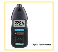 Estroboscopio, Tacómetro digital sin contacto Rpm Medidor sin contacto 2. 5RPM-999999RPM LCD Medidor de velocidad de visualización Dt2234c Velocidad del probador(DT2234C-SIM)