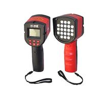 Estroboscopios, DIRIGIÓ Estroboscopio de mano digital DT-2018E LED Tacómetro estroboscópico flash con estroboscopio recargable luz estroboscópica impresión multifunción (21 lámparas)