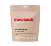 Estroganoff de ternera con arroz - Doble ración - Comida liofilizada - Travellunch