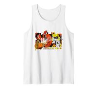 Estroncio Perro Johnny Alpha Hoverbike 2000 AD Comic Camiseta sin Mangas