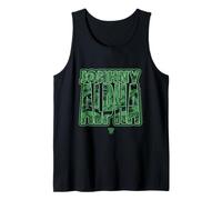 Estroncio Perro Johnny Alpha Texto Verde 2000 AD Comic Camiseta sin Mangas