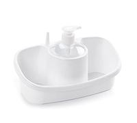 Estropajero con dosificador Blanco