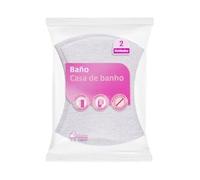 Estropajo baño Bosque Verde Fibra Blanca Paquete 2 ud. Pack 2