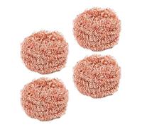 Estropajo de cobre para platos, esponja de metal precioso para eliminar la grasa, utensilios de limpieza multifuncionales, cepillo de fregado para fregadero, estufa, horno, extractor de humos