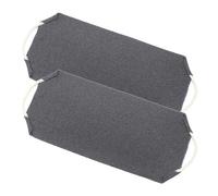 Estropajo de espalda limpiador: 2 toallas exfoliantes corporales para la espalda con asas. Toalla exfoliante de nailon de secado rápido de 18 x 8 pulgadas que limpia y revitaliza tu piel a fondo