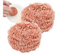 Estropajo de metal - Bola de limpieza de acero inoxidable | Almohadilla de lana de metal | Buscador de cocina y esponjas | Lavar para limpiar platos, ollas y sartenes