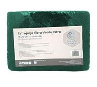 Estropajo Fibra Verde Extra 15x20cm 10 Unidades| Máximo Poder de abrasión | Resistente y Duradero