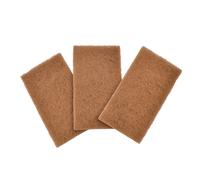 Estropajos de c scara de nuez Full Circle Neat Nut, antirayaduras, juego de 3, 5 oz