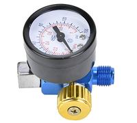 Estructura compacta 9 x 9 x 6 G1/4 pulgadas regulador de presión de entrada de aire, una alegación UM para pistola de pulverización, herramienta neumática de aluminio