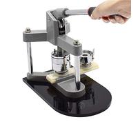 Estructura de aluminio 25 mm bricolaje triangular cuerpo distintivo Button Maker Prensa troqueladora la máquina 1 pulgada Creative Art Pin pequeña empresa herramientas de bricolaje