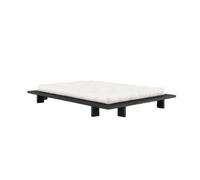Estructura de cama Japan 140x200 Negro Noche