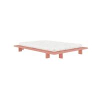 Estructura de Cama Japan 140x200 Rosa Cielo