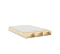 Estructura de Cama Merge 140x200 Crudo