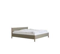 Estructura de Cama Veng 150x200 Re-Wool 218/Roble Tratado con Jabón