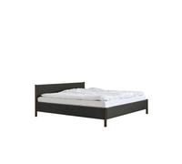 Estructura de Cama Veng 160x200 Re-Wool 198/Roble Ahumado