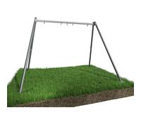 Estructura De Columpio Doble Soporte De Hamaca De Acero Hasta 200 KG ST-60-1