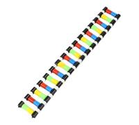 Estructura de Kit de Doble hélice, Colorido Juguete de construcción en | Modelo Educativo de biología para niños con Base y Etiquetas, Ayuda a la enseñanza para el Laboratorio de Ciencias