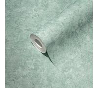 Estructura De Papel Tapiz No Tejido En Color Sólido - Verde