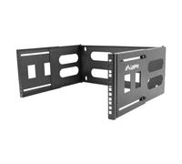 Estructura de rack Lanberg FB01-5404-10B Pared 4U Negro Acero 19" Profundidad Ajustable
