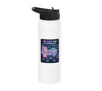 Estructura del oído Anatomía Audición Diagrama de ciencia divertido Stainless Steel Insulated Water Bottle