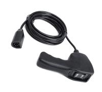 Esttlamer 83658 - Mando a distancia con cable de mano compatible con cabrestantes WARN 9.5ti 9.5cti y 16.5ti, dispositivo de control de mano enchufable con agarre de goma y cable conector de 12 pies