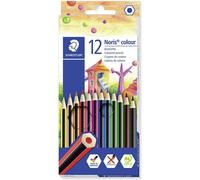 Estuche 12 lápices Noris colour 185 colores surtidos